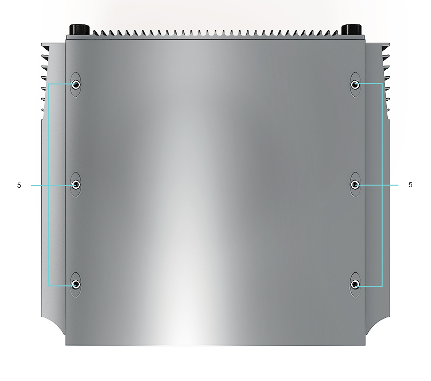 DECAQ L 10-slot Top View