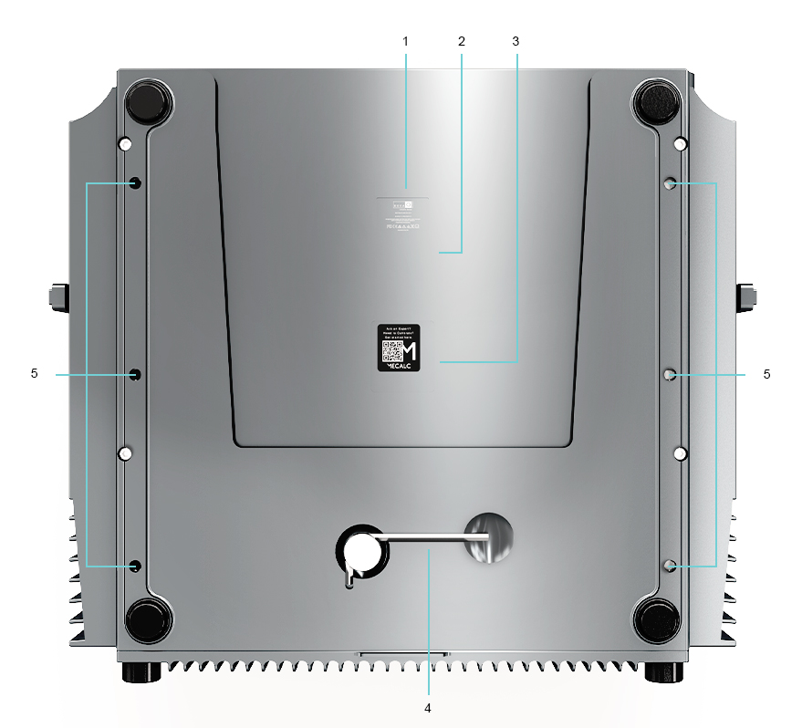 DECAQ 10-slot Bottom View