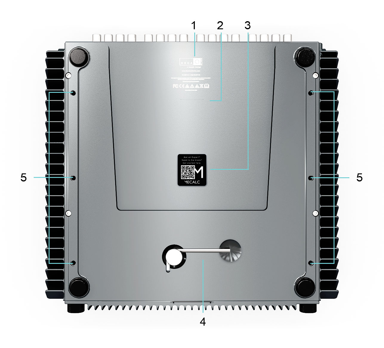 DECAQ 2-slot Bottom View