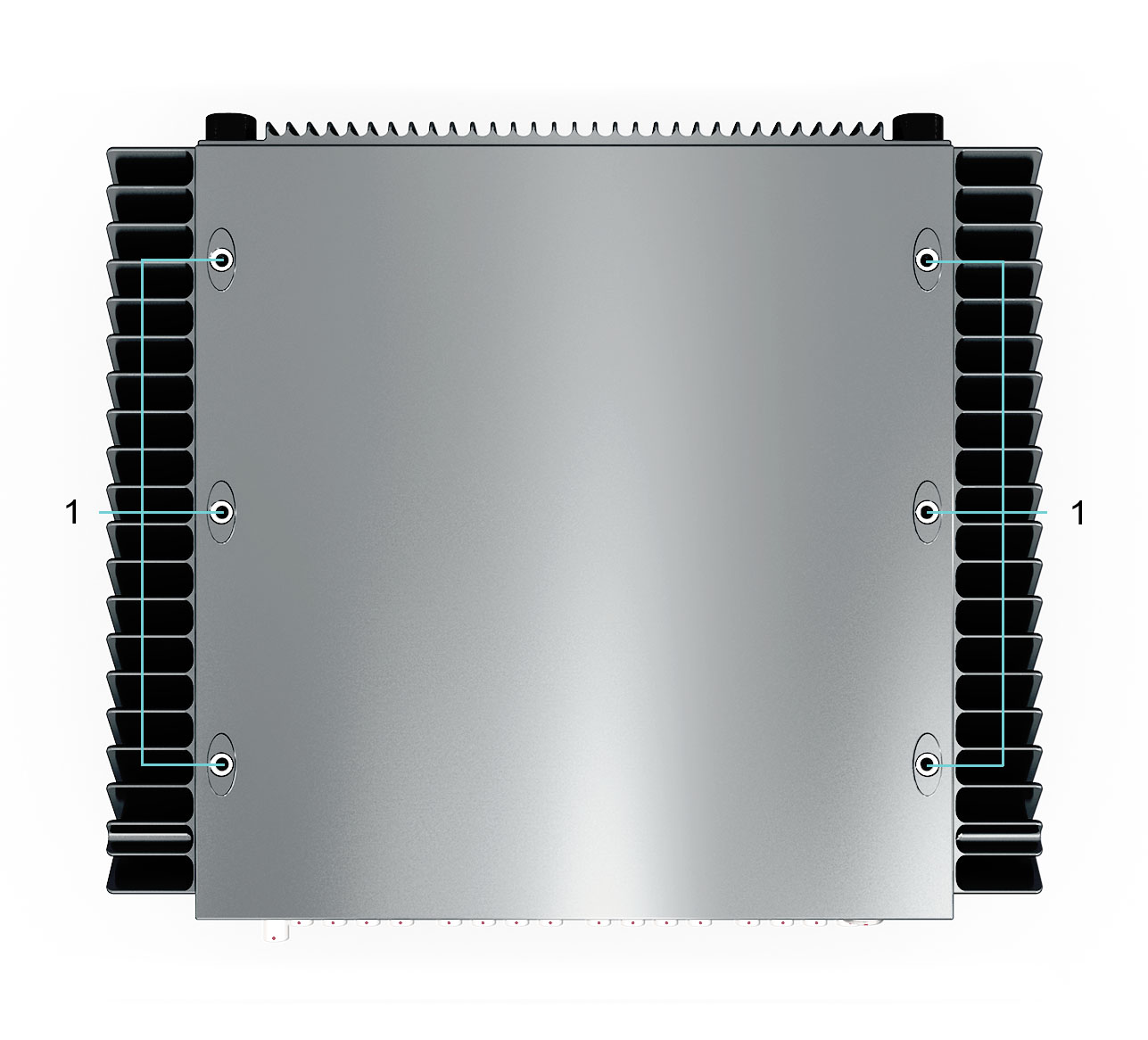 DECAQ 3-slot Top View