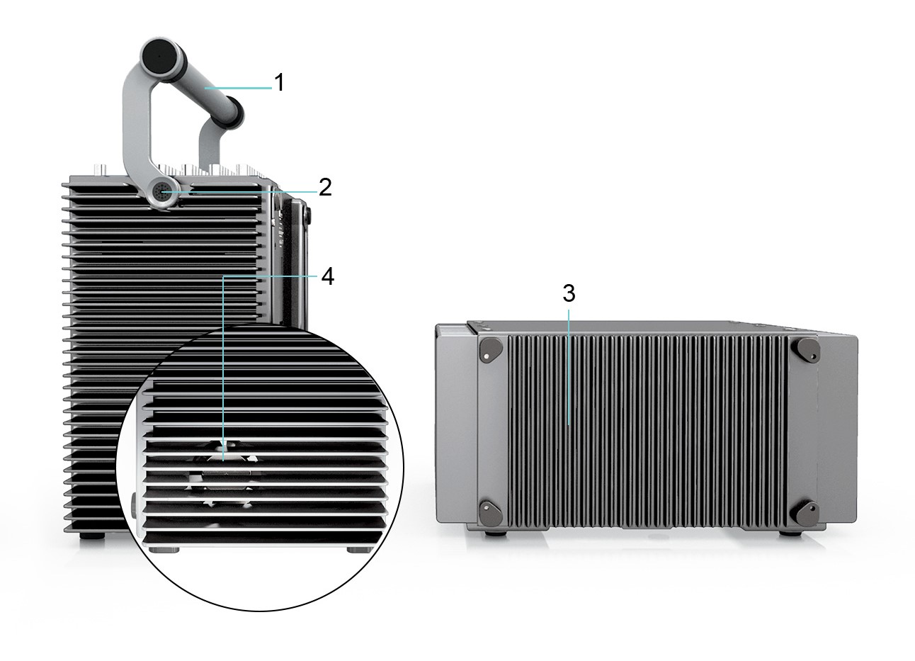 DECAQ 6-slot Side View