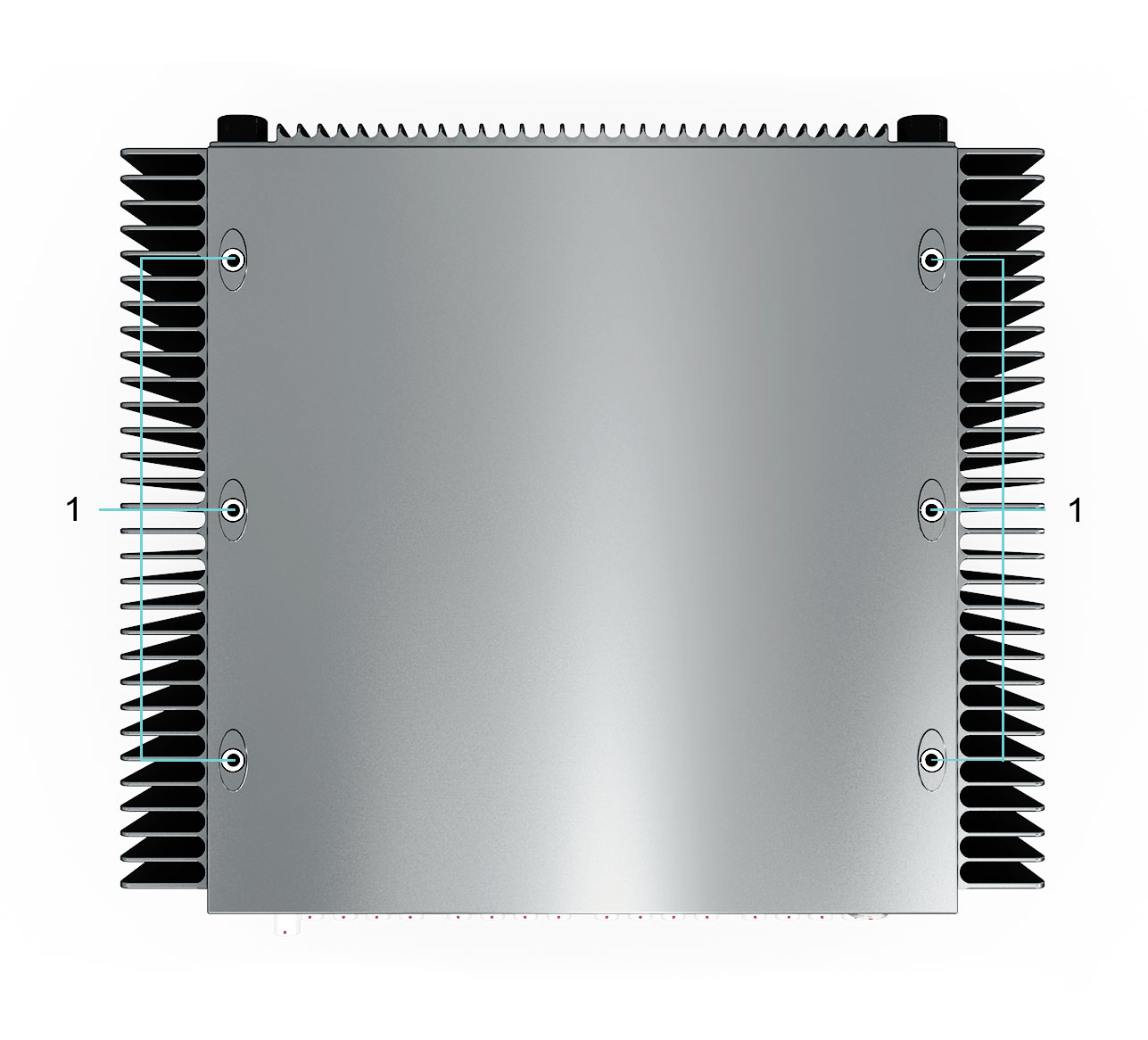 DECAQ 6-slot Top View